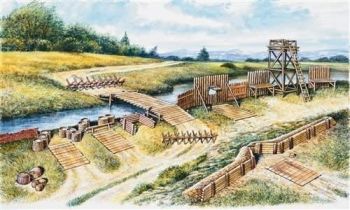 ITA6030 - Buildable and paintable Battlefield accessory set