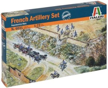 ITA6031 - French artillery set – Napoleonic War to assemble and paint