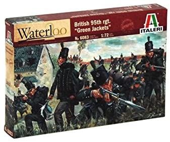 ITA6083 - WATERLOO (200 years) 95th rgt. Paintable Green Jackets