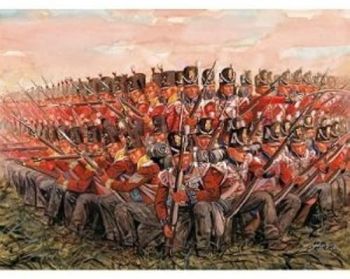 ITA6095 - British Infantry 1815 to paint