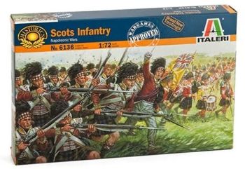 ITA6136 - Paintable Scottish Infantry