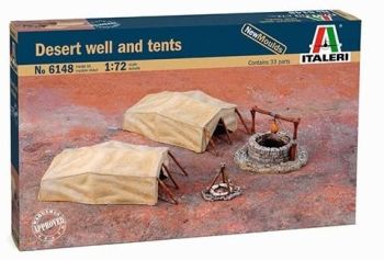 ITA6148 - Desert wells and tents to assemble and paint