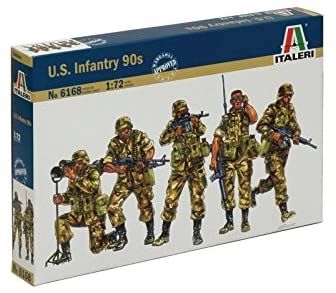 ITA6168 - 90's American Infantry to paint
