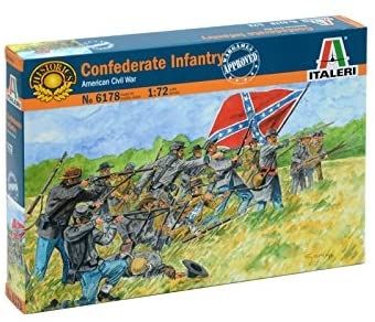 ITA6178 - Confederate infantry to paint