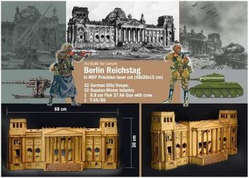 ITA6195 - Battle for the Reichstag 1945 – Battle Set to assemble and paint