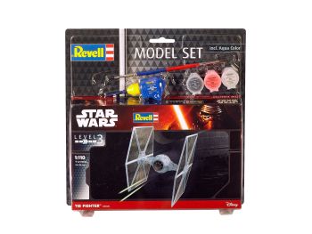 REV63605 - Model Set TIE Fighter STAR WARS with painting to assemble