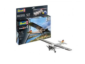 REV63835 - MODEL SET SPORTS PLANE with painting to assemble