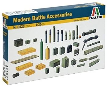 ITA6423 - Modern combat accessories to assemble and paint