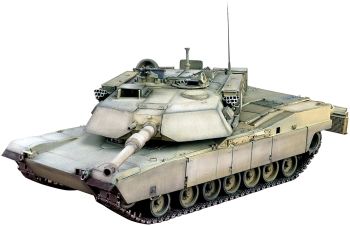 ITA6438 - ABRAMS M1 A1 HI tank to assemble and paint