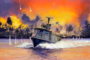 REV65176 - US Navy SWIFT BOAT Mk.I to assemble and paint
