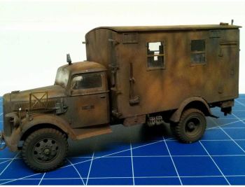 ITA6575 - Opel BLITZ Radio Truck to assemble and paint