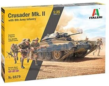 ITA6579 - Crusader Mk.II with 8th Infantry Army to assemble and paint