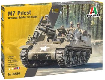 ITA6580 - M7 Priest tank to assemble and paint