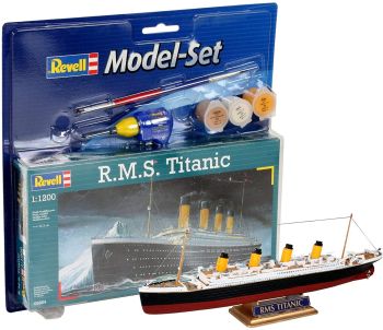 REV65804 - Model set Rms TITANIC with painting to assemble