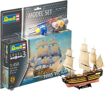 REV65819 - Mdoel set HMS Victory with paint to assemble