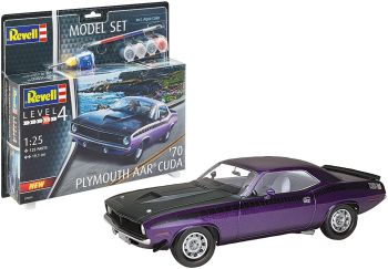 REV67664 - Model set PLYMOUTH AAR Cuba 1970 with painting to assemble
