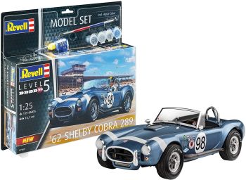 REV67669 - Model set SHELBY 62' Cobra 289 with painting to assemble