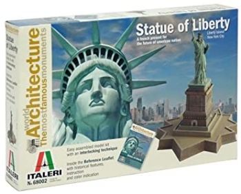 ITA68002 - World Architecture: STATUE OF LIBERTY to assemble and paint