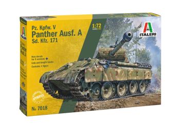 ITA7018 - PANTHER V Pz.Kpfw. A sd tank, for assembly and painting