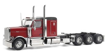 DCM71145 - PETERBILT Model 589 with sleeper and tridem axle (red)