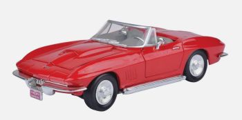 MMX73224ROUGE - CHEVROLET Corvette convertible 1967 Red