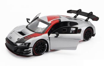 MMX73788GRIS - AUDI R8 LMS GT3 Silver and red