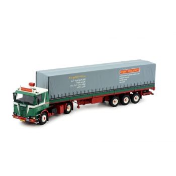 TEK77058 - SCANIA R142 4x2 with tarpaulin trailer 3 axles RYNART