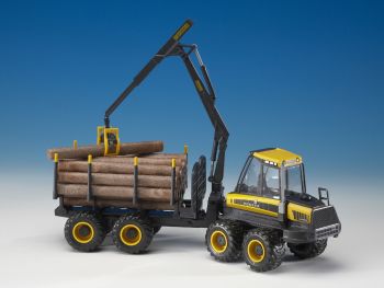 EMEK77600 - PONSSE Elephant Forestry machine with loading arm and trailer
