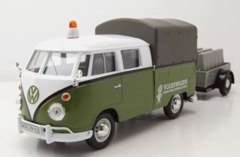MMX79676 - VOLKSWAGEN Type 2 pick-up with tarpaulin and trailer - VW Road Service