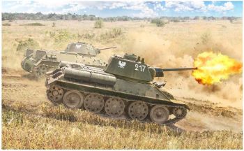ITA7078 - Tank T-34/76 Model 1943 to assemble and paint