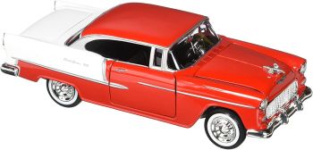 MMX73229RD - CHEVY Bel Air 1955 red and white