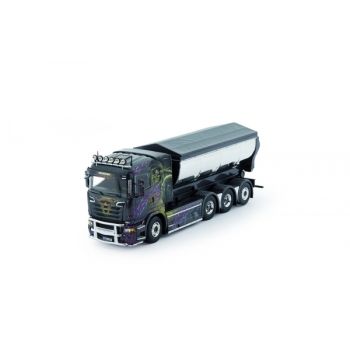 TEK75065 - SCANIA R13 8x4 carrier with tipper for asphalt