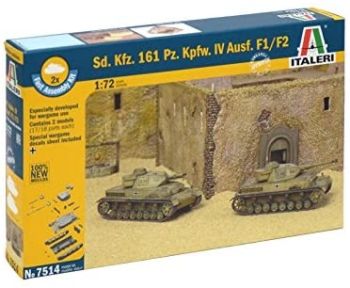 ITA7514 - SD.Kfz tanks. 161 Pz. Kpfw IV to assemble and paint