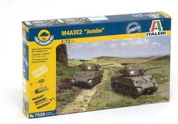 ITA7520 - M4A3E2 Jumbo tanks quick to assemble and paint