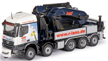 CON78224/0 - MERCEDES BENZ Arocs 10x4 with PALFINGER PK 200002L LANZ unloading crane