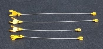 YCC783C-2 - Boom metallic cables for LG 1550 Yellow RAL1007