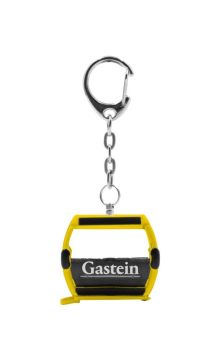 JC80120 - Yellow OMEGA gondola keyring - GASTEIN