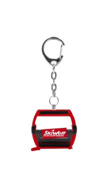 JC80127 - Red OMEGA gondola keyring - SKIWELT
