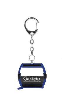 JC80137 - Blue OMEGA cable car key ring - GASTEIN