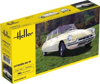 HEL80162 - CITROEN DS 19 to assemble and paint