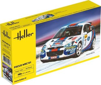 HEL80196 - FORD Focus WRC'01 #3 to assemble and paint