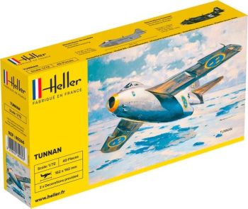 HEL80260 - SAAB J29 Tunnan military aircraft to assemble and paint