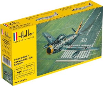 HEL80277 - SABRE F-86F / CANADAIR CL-13 B Sabre VI military aircraft to assemble and paint