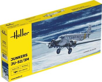 HEL80380 - JUNKERS JU-52/3M military aircraft to assemble and paint