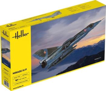 HEL80493 - Dassault Mirage IV P fighter jet to assemble and paint