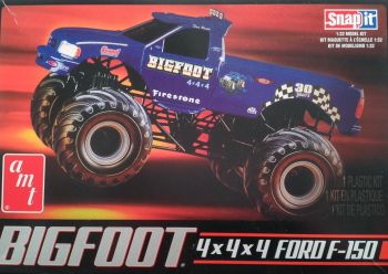 AMT805L/12 - FORD F-150 4x4x4 BIGFOOT to assemble and paint