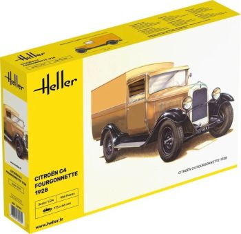 HEL80703 - CITROEN C4 Van 1928 to assemble and paint