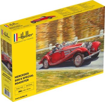 HEL80710 - MERCEDES-BENZ 500K Special convertible to assemble and paint