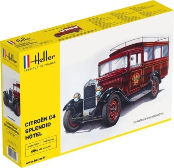 HEL80713 - CITROEN C4 - Splendid Hotel to assemble and paint