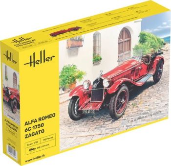 HEL80715 - ALFA ROMEO 6C 1750 Zagato to assemble and paint